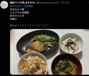 猫田ぺぺろの料理