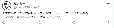米室 ヴィレヴァン コメント