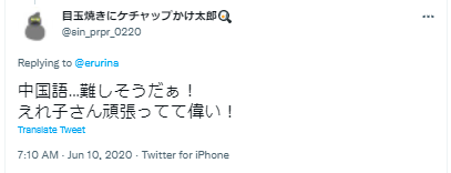 えれ子 中国語