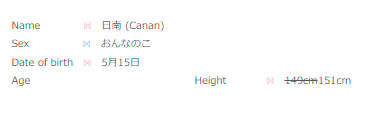 日南 プロフィール