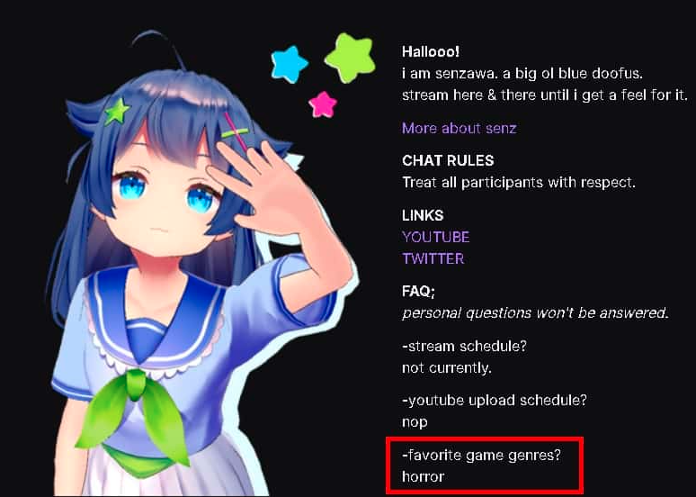 senzawa ホラーゲーム