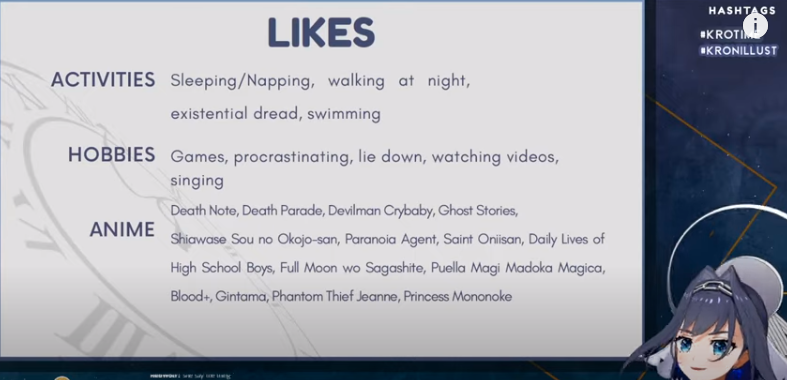 オーロクロニー Likes